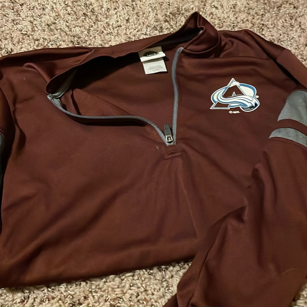 Colorado avalanche quart zip